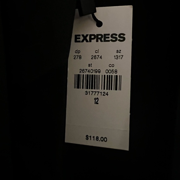 Black EXPRESS Suit Jacket - Picture 3 of 3